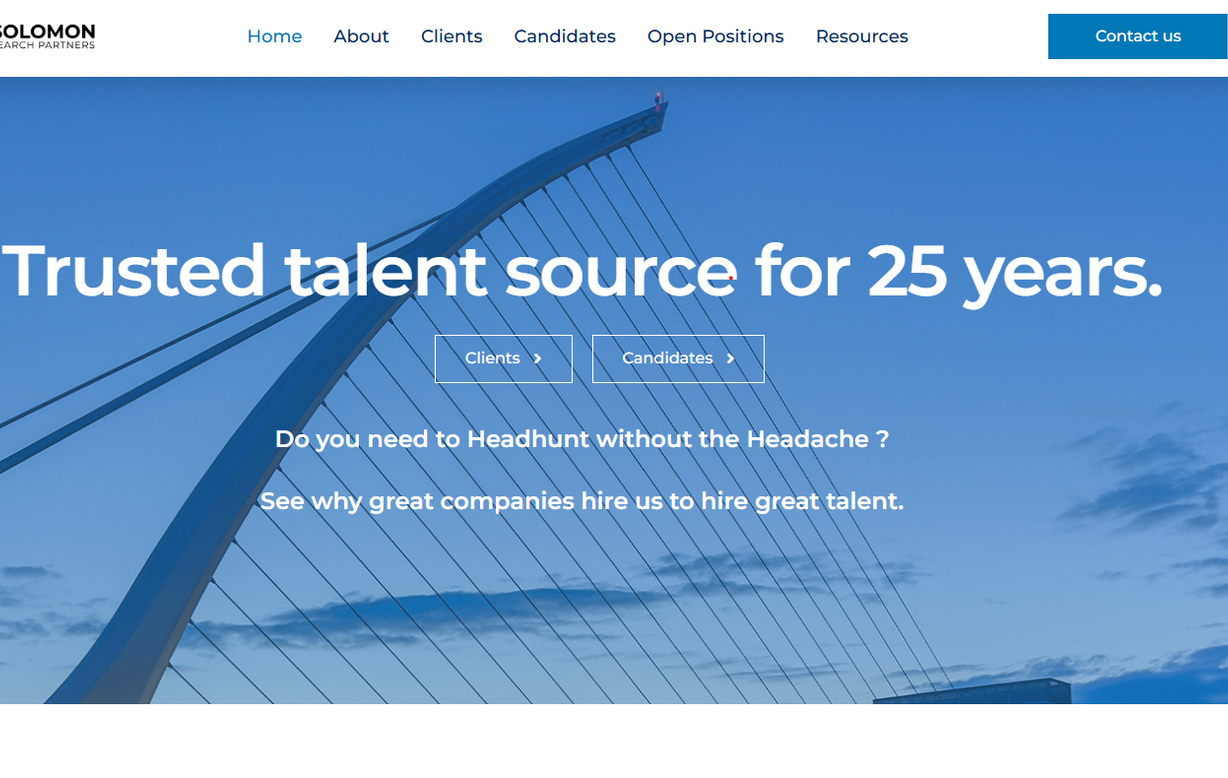 Solomon recruitment website